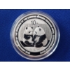 Image 1 : 2009 China Panda 30th Anniversary 1 Troy Ounce .999 Fine Silver Coin - Mint Condition