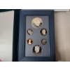 Image 3 : U.S. 1990 Prestige Set Including Eisenhower Centennial Silver Dollar - Original Packaging & CoA