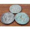 Image 4 : Three United States 40% Silver Kennedy Half Dollars ~ $1.50 Face Value