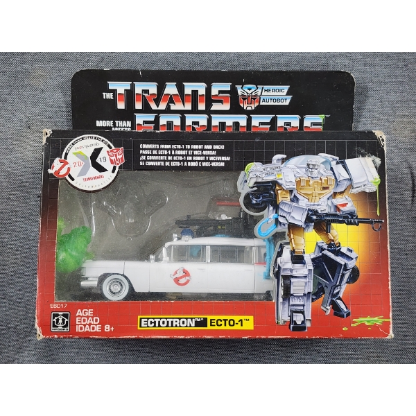 NEW IN THE BOX Hasbro E6017 Transformers ECTO-1 Ectotron Toy - 2019 Ghostbusters X Transformers 