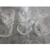 Image 2 : Vintage Glass Punch Bowl, 12 Cups, Plate & Tray In Excellent Condition! 