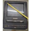 Image 2 : Great Condition Sylvania Portable TV With VHS Player And AC Adaptor 