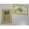 Image 2 : The Gentleman's Magazine for Febrauary 1749 with Certificate of Authencitiy - Newspaper book article