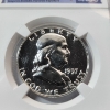 Image 2 : NGC PF 68 United States 1957 90% Silver Franklin Half Dollar w/ Facsimile Signature 
