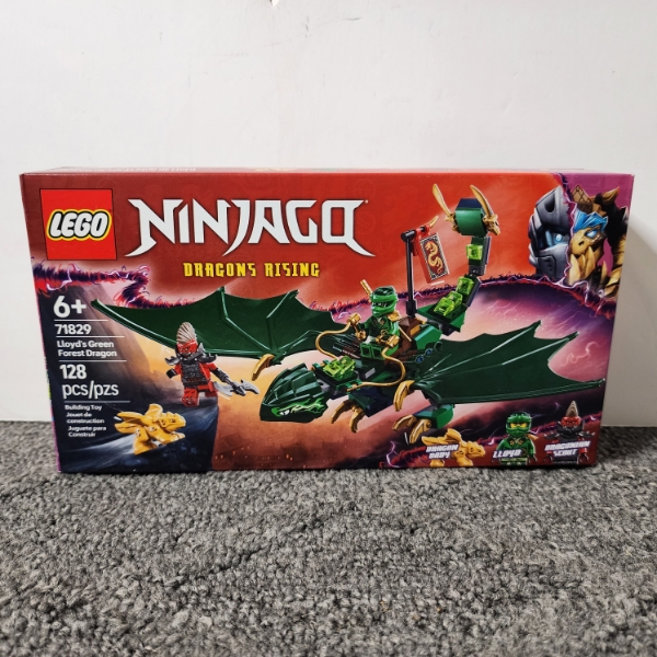 Lego Ninjago Dragon's Rising Lloyd's Green Forest Dragon #71829 NEW IN BOX