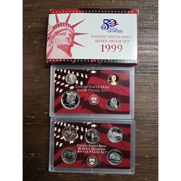 1999 United States Silver Proof Set