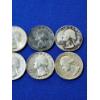 Image 3 : x8 Assorted Years 90% Silver Quarters FV: $2.00