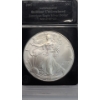Image 2 : United States Brilliant Uncirculated 2007 1 Troy Ounce .999 Fine Silver Type 1 American Eagle