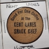 Image 7 : Seven Assorted Wooden Nickels From Hartville, Kent & Stow Ohio Along With California Coin Club!