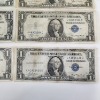 Image 5 : Lot of 6 United States Blue Seal $1 Silver Certificates - Face Value $6.00