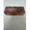 Image 2 : Incredible 1.24 LB Pound Copper Ingot Bar - Mint Condition - Exceptional Piece