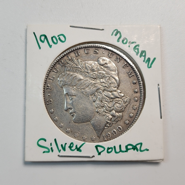 1900 United States Silver Morgan Dollar - 90% Silver