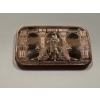 Image 2 : Vintage $10 Buffalo Collector Bar - .999 Fine Copper Troy Ounce - Mint Condition