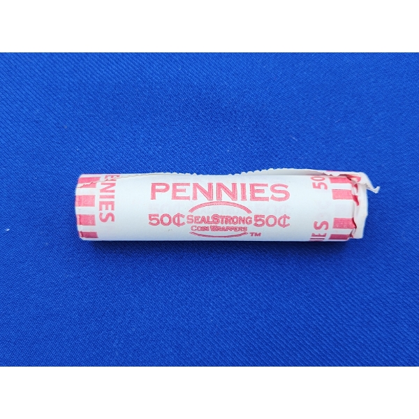 Bank Roll of United States 2009-D Lincoln Cents Pennies