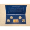 Image 2 : American Historic Society 4 Mercury Silver Dime Display W/13C US Stamp-Ft. 1923, 1924-S, 1925 & 1926