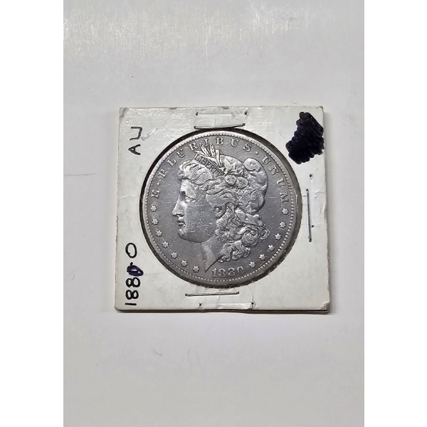 1880 - O Morgan Silver Dollar - Great Condition
