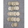 Image 1 : Lot of 22 Assorted Silver Wartime Nickels - $1.10 Face Value
