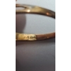 Image 4 : 10K Gold Tri Color Black Hills Gold Grape Vine Leaf Ring - Size: 9 - Total Weight: 2.4g