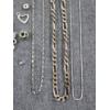 Image 7 : Three Sterling Silver Necklaces With Assorted Sterling Silver Pieces Ft. Pandora Charms ~ 38.4 Grams