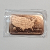 Image 2 : Arizona State Flag Copper Bar - 1 oz .999 Fine Copper - Sealed! 