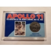 Image 1 : Rare Apollo 11 Celebration Of The Moon Landing - Eisenhower Dollar In Protective Holder - Mint 