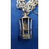Image 2 : Sterling Silver Charm Bracelet With Sterling Charms - Total Weight: 48.3g