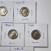 Image 4 : x10 Assorted Years United States 90% Silver Roosevelt Dimes - Face Value: $1.00