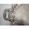 Image 2 : Gorgeous Silver-Plated Serving Tray Weighting 4.8lbs Approx. 22.5x15in