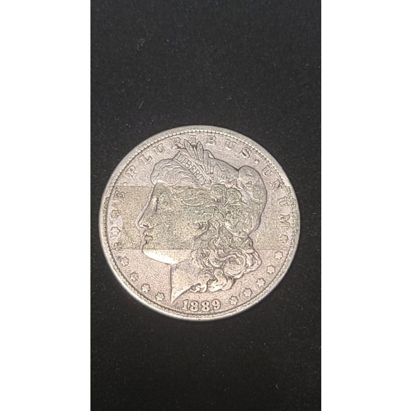1889-P United States 90% Silver Morgan Dollar