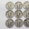 Image 2 : $3.00 Face Value of Assorted Years U.S. Standing Liberty 90% Silver Quarters