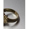 Image 6 : Solid 14K Yellow Gold Native American Tribal Chief Head Ring (7.3g)