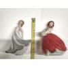 Image 3 : Seven Highly Collectable Beautifully Detailed Franklin Mint Flower Maiden Ceramic Figurines In Great