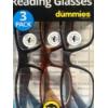 Image 2 : Brand New - Stylish 3 Pairs - Reading Glasses +2.00