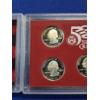 Image 12 : 2007 U.S. Mint Silver Proof Set - Presidential $1 Coin Proof Set - 50 State Quarters- 14 Coins Total