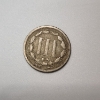 Image 2 : 1873 Three Cent Nickel III 3 Cent United States Coin