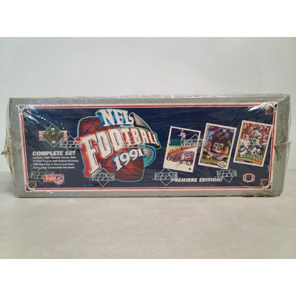 Upper Deck NFL Football 1991 Sealed Wax Box Trading Cards - Complete Set