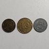Image 1 : Vintage German Coins, featuring Denominations of 5 and 10 Pfennig