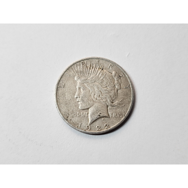 1922-D Silver Peace Dollar 