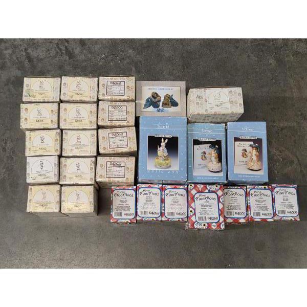 Large Collection Of Excellent Condition Collectable Figurines In Original Boxes Including Marys Moos