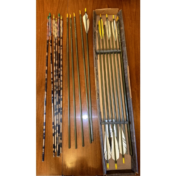 Assorted Arrows - (19) Kodiak 41 & Easton GGII - Need Refletching