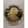 Image 3 : 2000 U.S. 4 Ounce .999 Fine Silver SACAGAWEA Round Coin - Mint Condition - Limited Edition