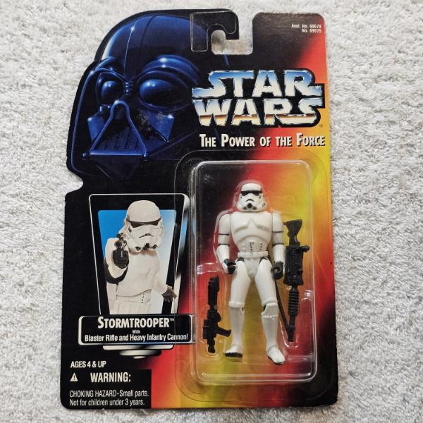 1995 Kenner Star Wars: The Power of the Force Stormtrooper Action Figure NIB!!!