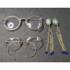 Image 1 : Vintage Gold Filled Eye Glasses, Non-GF Eye Glasses & Heidi Daus Clip On Earrings-Total Weight:21.6g