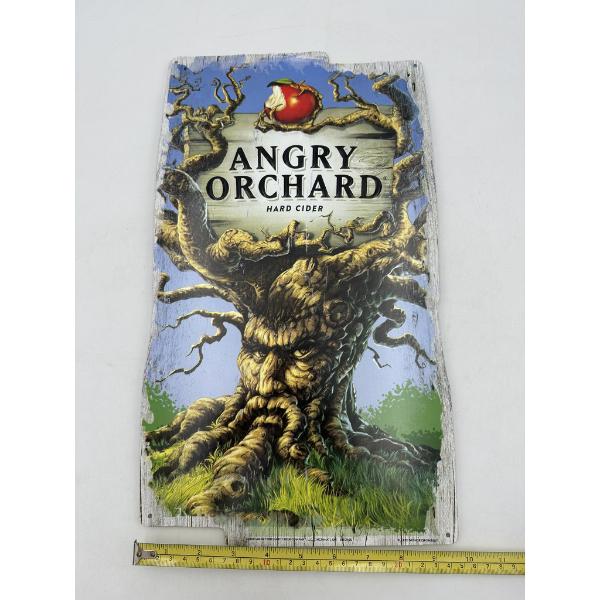 Large Angry Orchard Beer Advertising Metal Sign 9.5"x17"
