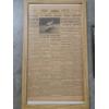 Image 2 : Vintage Framed Baseball News Articles 