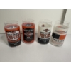 Image 1 : Oil Can Harley Davidson Glass Set - Set of four 16 oz./480 ml can shaped glasses 