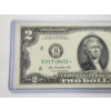 Image 2 : United States Series 2013 $2 Bill - *STAR NOTE* SN: B01719431 - In Protective Holder