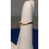 Image 9 : 10K Gold Diamond and Ruby Love Eternity Band Ring & 10K Blue Sapphire/Ruby Ring -Weight: 3.6g