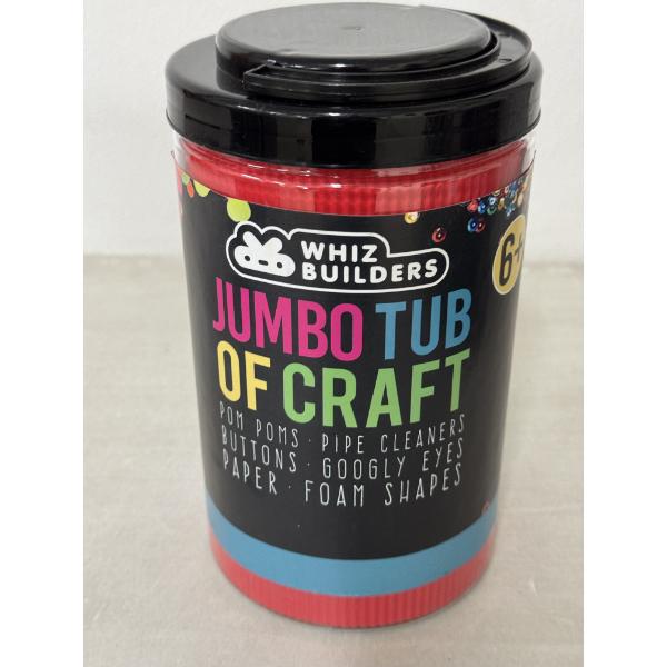 Whiz Builders Jumbo Tub Of Craft - Brand New In The Packaging
