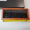 Image 3 : Nice Wooden Glass-Top Coin Slab Storage Case - Holds 4 Standard Slabs